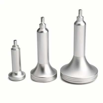 Dimensions of vacuum treatment cups